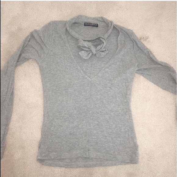 Brandy Melville Tie Shirt - Picture 1 of 3
